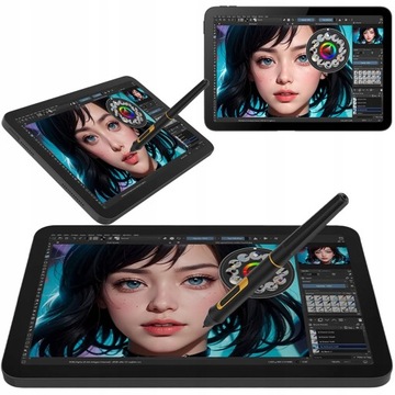BOSTO BT-101C Szary Profesjonalny Tablet graficzny z piórem do komputera