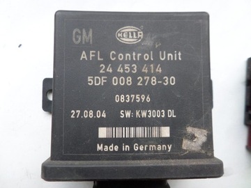 фото thumb №1, Модуль повороту вирівнювання лампи перед ксенон hella signu opel vectra c