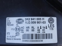 фото thumb №9, Vw golf vi 08-12 лампа ліва перед передня 5k2941005h