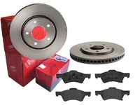 фото thumb №1, Тормозные диски + тормозные колодки trw перед chrysler voyager iv 281mm