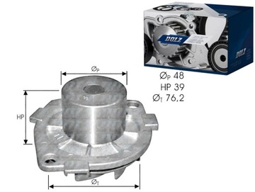 фото thumb №14, Dolz s214 насос воды, охлаждение двигателя