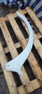 фото thumb №9, Накладка молдинг крыла перед правая правый bmw x3 e83 a300 alpinweiss