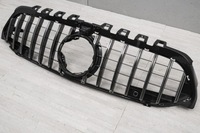 фото thumb №8, Mercedes a-class w177 2018+ з камера решітка радіатора gt panamericana срібний