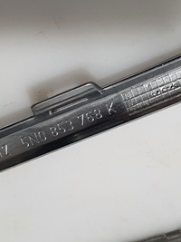 фото thumb №10, Vw tiguan 5n накладки решітка решітка передній хром 5n0853767j 5n0853768h