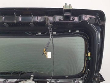 фото thumb №12, Крышка зад задняя багажника ssangyong korando iii чёрная lak комплектная