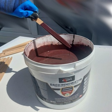 MEMBRANA IZOLACYJNA PAPA W PŁYNIE KOLORYZUJĄCA FOLIA DACHOWA Brązowy 10 kg