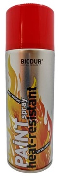Аэрозольная краска для высоких температур BIODUR RED
