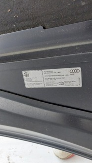 фото thumb №12, Audi a5 sportback рестайлинг капот крышка двигателя lx5r bdb состояние