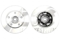 2 x a.b.s. диск тормозной. renault megane 3 09- t с Разборки, фото thumb