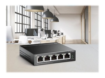 SWITCH POE TL-SG1005LP 5-PORTOWY TP-LINK