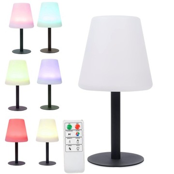 LAMPKA STOŁOWA BIURKOWA STOŁOWA BEZPRZEWODOWA NOCNA LAMPA LED Z PILOTEM