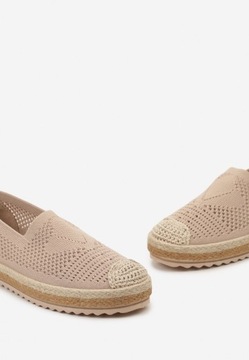 Renee Ciemnobeżowe Espadryle damskie 38