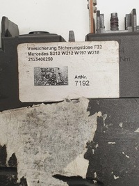 фото thumb №6, Клемма пиротехническая mercedes w212 2125406250