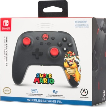 Беспроводная панель PowerA SWITCH King Bowser для Nintendo