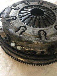 фото thumb №11, Двухмассовый маховик сцепление комплектные alz 1.6 i 102km audi a4 b5 европа демонтаж