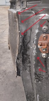 фото thumb №6, Четверть правая крыло правый задняя renault kangoo iv 2023r