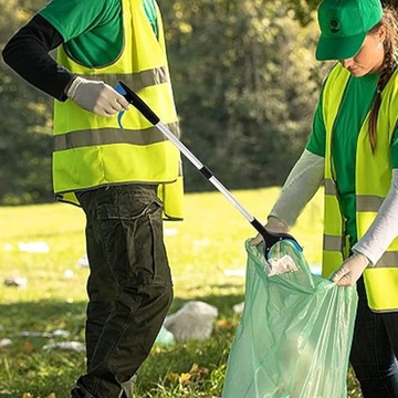 CHWYTAK ŁAPKA DLA SENIORA DO ŚMIECI ZBIERACZ 81CM 2x