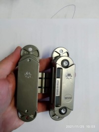 Петля INVISACTA 303 с матовым никелированным покрытием