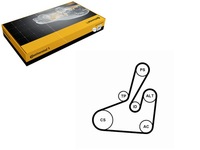 фото thumb №1, Набор ремни многоручейковых с ролики citroen c5 c5 i c5 ii c8