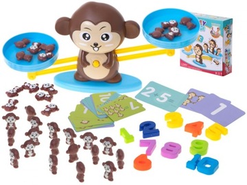 Развивающая игра обезьянка - весы