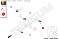 Tedgum 00468036 подшипниковый узел, рессора рессорный Цена, фото thumb