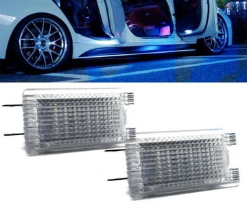 фото thumb №8, Led лампочки w дверь mercedes w210 vito сині