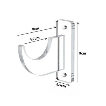 Настенное крепление Sword Hook, акриловое хранилище для скейтборда, черный