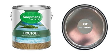 KOOPMANS HOUTOLIE OIL KRAKOWSKI GREY 050 5л.