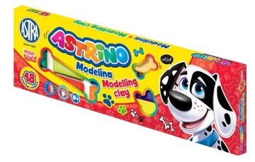 ASTRA MODELINA Astrino 18 Kolorów POLSKI produkt 18x11g