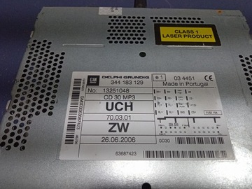 фото thumb №9, Opel astra h радио дисплей комплект 13251048 13208089