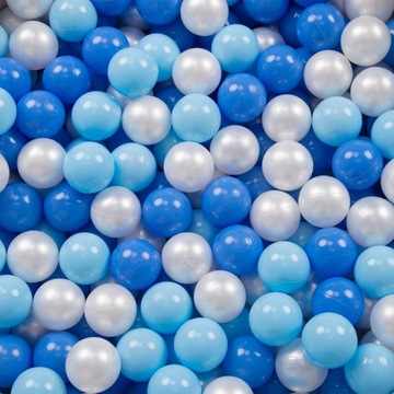 ВОСПРОИЗВЕДЕНИЕ С КВАДРАТНОЙ КОРЗИНОЙ ДЛЯ ДЕТЕЙ 400 ШАРОВ KK-100X СИНИЙ