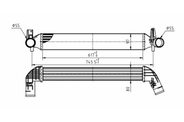 фото thumb №2, Інтеркулер радіаторів повітря audi a1 2.0tdi 10- hart