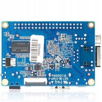 Orange Pi One H3, 512 МБ, четырехъядерный процессор UB