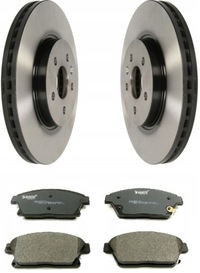 фото thumb №1, Гальмівні диски + гальмівні колодки перед opel mokka / mokka x j13