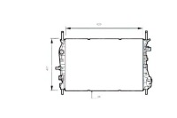 Радіатор ford mondeo 00-07 nrf Ціна, фото thumb