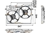 Купить Hella вентилятор радиатора fiat ducato 140 natural, фото thumb
