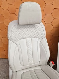фото thumb №8, Bmw g12 салон сиденья комфорт кожа nappa массаж нагрев elfenbeinweiss