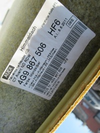 фото thumb №7, Audi a6 c7 kombi avant потолок серая mondsilber opolskie