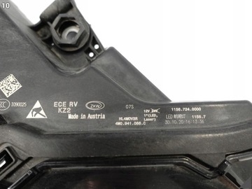 фото thumb №11, Audi q7 sq7 ii 4m0 рестайлінг 19- лампа laser повний led права перед європа 086c