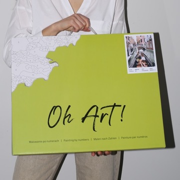 КАРТИНЫ ПО ЦИФРАМ В РАМКЕ Картины для рисования по номерам 40х50 Oh Art