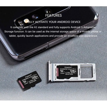 Карта памяти MicroSD Canvas Select Plus емкостью 512 ГБ