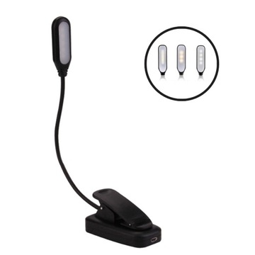 Беспроводная USB-прикроватная лампа для чтения, светодиодная настольная лампа