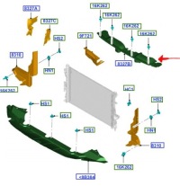 фото thumb №11, Защита поперечина передний kuga mk1 2008-2012 1534360 _ 8v41-16613-ad