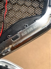 фото thumb №5, Накладки динамика led bose audi q3 2013-18 8u 8u0035420a 8u0035419a kompl