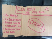 Обивка кожа сиденья mercedes cls a257 53 amg 18r Недорого, фото thumb