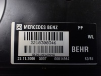 фото thumb №5, Воздуховод pod сиденье mercedes s500 w221 2218300346