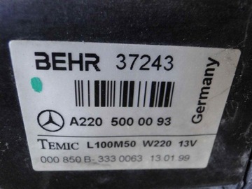 фото thumb №6, Mercedes cl 215 вентилятор радиатор бензин