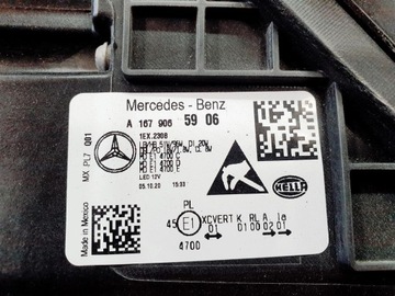 фото thumb №12, Mercedes gle ii w167 19r+ ліва лампа multibeam eu