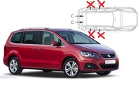 фото thumb №10, Захист сонячна seat alhambra багажник захисні накладки ролети сонцезахисний