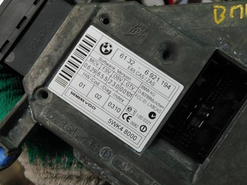 фото thumb №10, Bmw e65 745i n62b44 02r модуль cas замок зажигания pilot